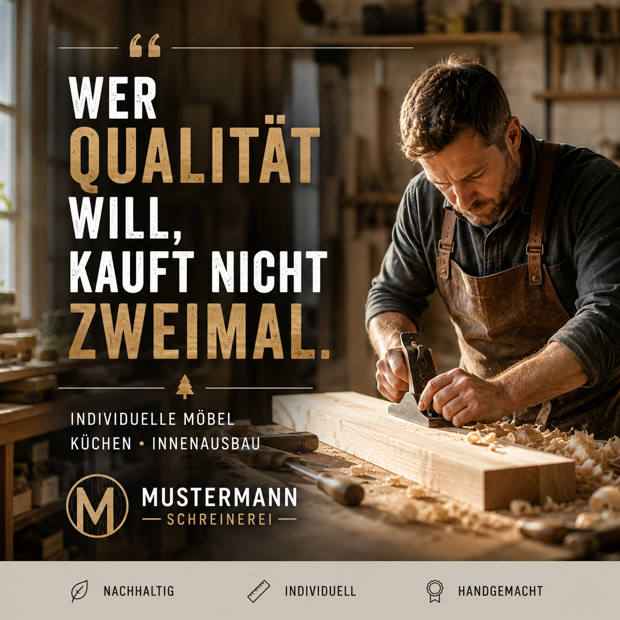 Mustermann Schreinerei Carpentry